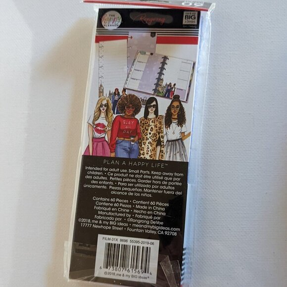 NWT Happy Planner Rong Rong 60 pg Mini Half Sheet Paper Pack Fashion Journal NEW - Picture 7 of 8